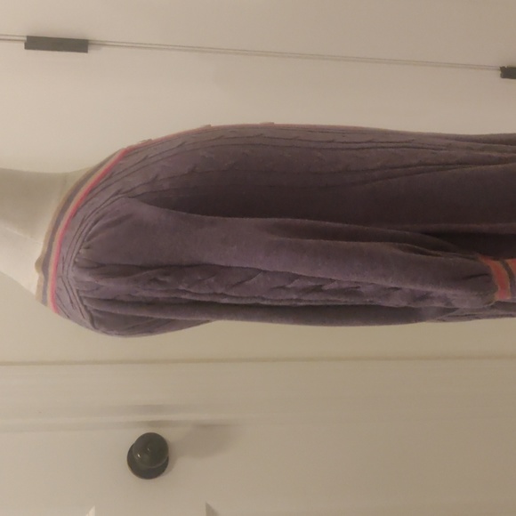 VICTORIA COLOR BLOCK SWEATER DRESS sz 5 - Picture 8 of 11